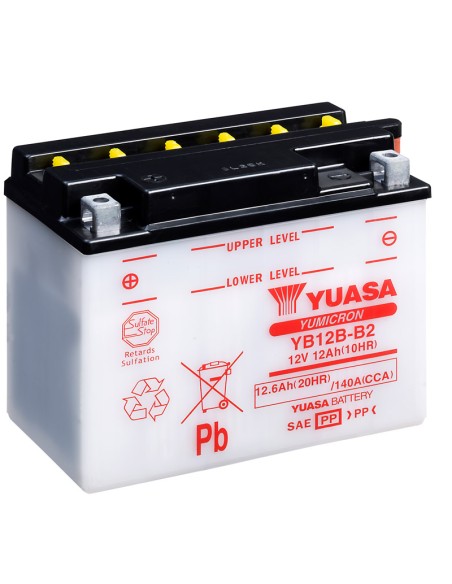 Batería Yuasa YB12B-B2 Convencional