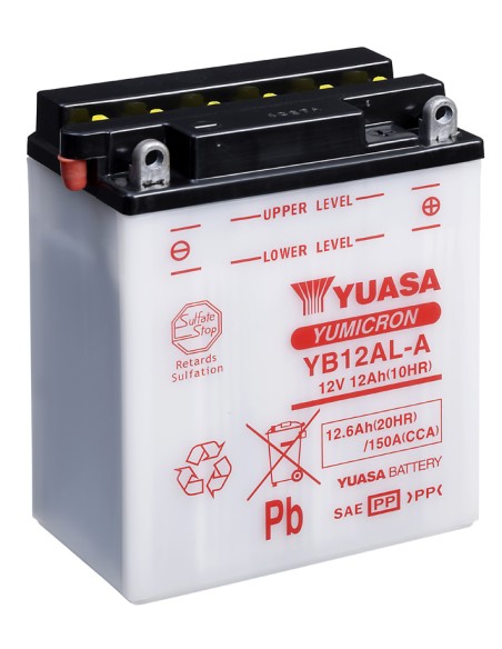 Batería Yuasa YB12AL-A Convencional