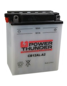 Batería Power Thunder CB12AL-A2 Convencional