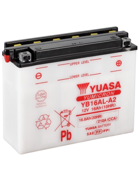 Batería Yuasa YB16AL-A2 Combipack Convencional