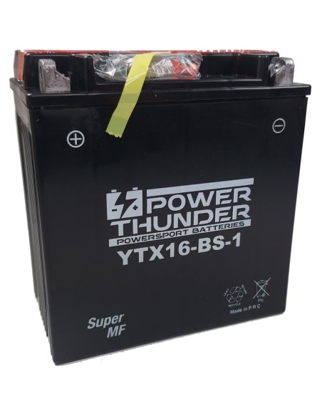 Batería Power Thunder CTX16-BS-1 Sin Mantenimiento
