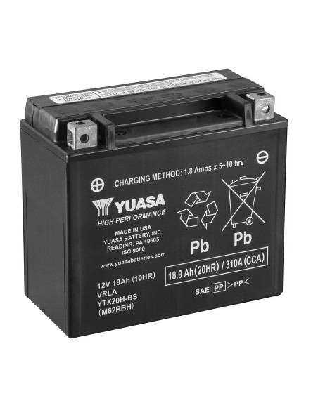 Batería Yuasa YTX20H-BS High Performance