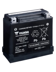 Batería Yuasa YTX20HL-BS-PW High Performance