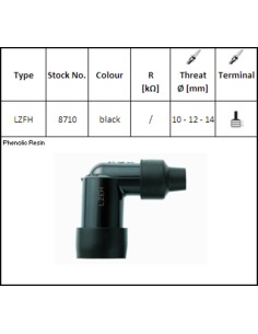 Pipa de Bujía NGK LZFH 