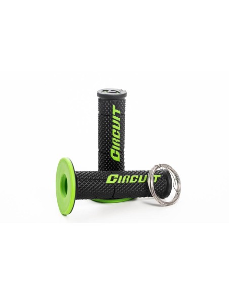 Puños Circuit V Negro / Verde 