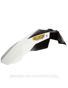 Guardabarros Delantero Circuit Stealth Blanco 