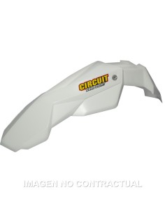 Guardabarros Delantero Circuit Stealth Blanco/Blanco 