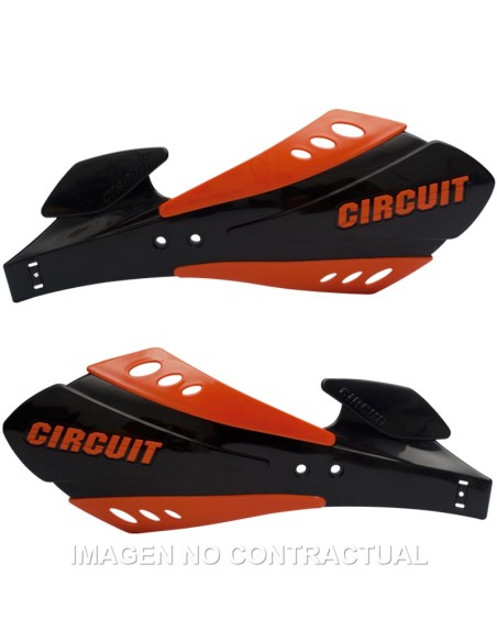 Paramanos Circuit Sx Bicomponente Negro-Naranja 