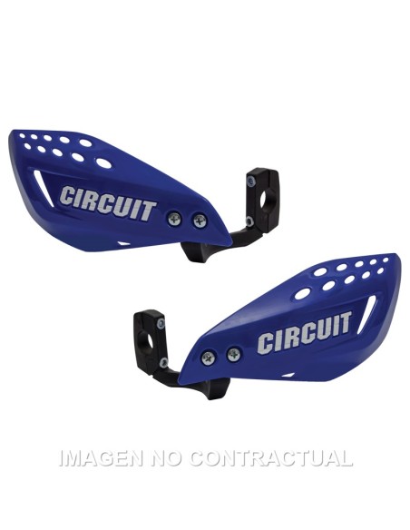 Paramanos Circuit Vector Azul-Blanco 