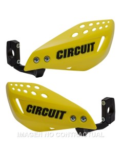 Paramanos Circuit Vector Amarillo-Negro 