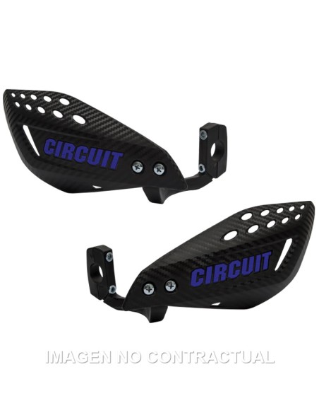 Paramanos Circuit Vector Carbon Azul 