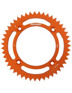 Corona Supersprox Aluminio Naranja 47 D 