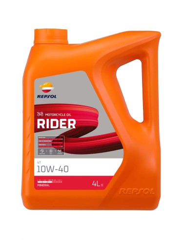 GARRAFA REPSOL RIDER 4T 10W-40 4L 
