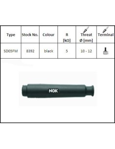 Pipa de Bujía NGK SD05FM 