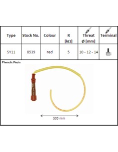 Pipa de Bujía NGK SY11 