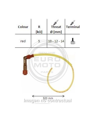 Pipa de Bujía NGK XY11 