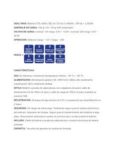 Cargador/Mantenedor baterías Optimate 7 12V. - 24V. TM-260 2