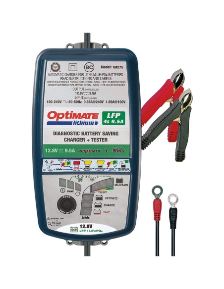 Cargador baterías Optimate Lithium 9.5 TM-274