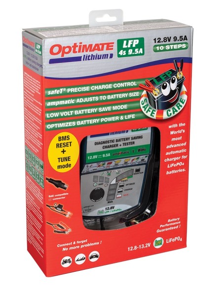 Cargador baterías Optimate Lithium 9.5 TM-274