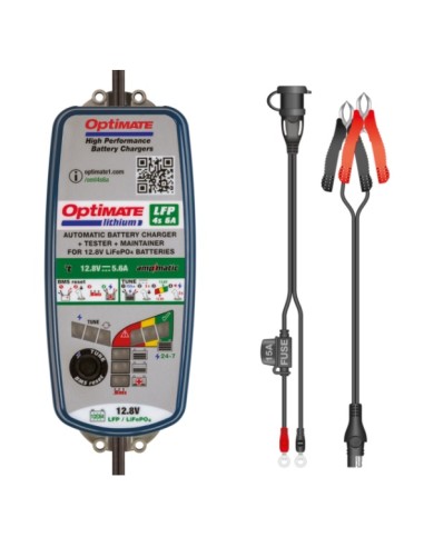 Cargador/Mantenedor baterías Optimate Lithium TM-390