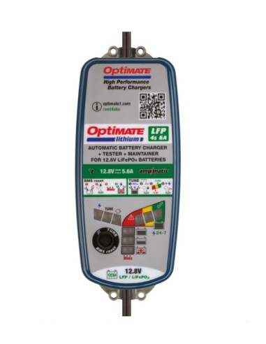 Cargador/Mantenedor baterías Optimate Lithium TM-390