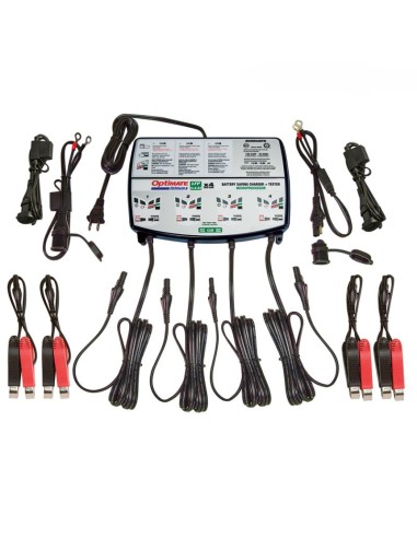 Cargador/Mantenedor de baterías Optimate Lithium 4S 4 X 0,8A TM-484