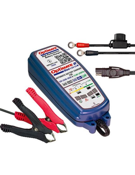 Cargador/Mantenedor Baterías Optimate 2 Duo TM-550 