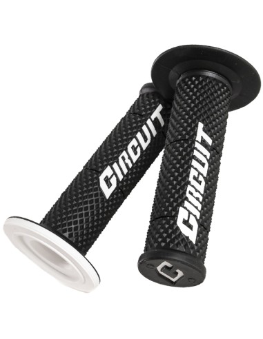 Puños Circuit V Negro / Blanco 