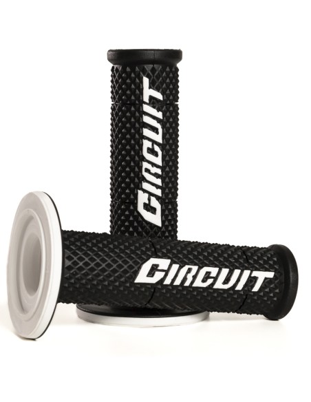 Puños Circuit V Negro / Blanco 