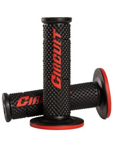 Puños Circuit V Negro / Rojo  2