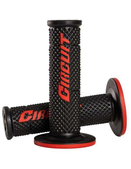 Puños Circuit V Negro / Rojo 