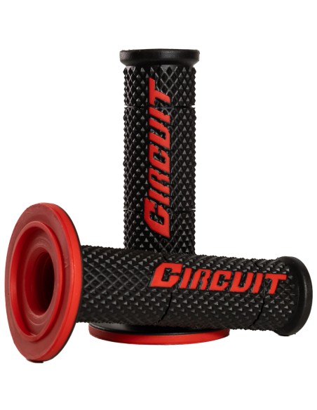 Puños Circuit V Negro / Rojo 