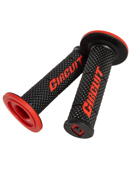 Puños Circuit V Negro / Rojo 