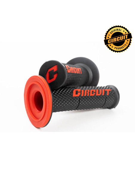 Puños Circuit V Negro / Rojo 