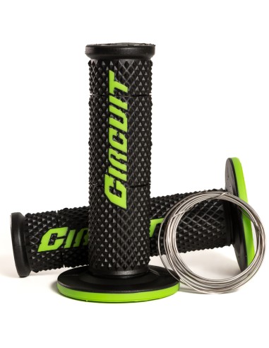 Puños Circuit V Negro / Verde 