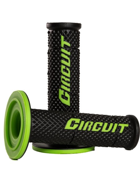 Puños Circuit V Negro / Verde 