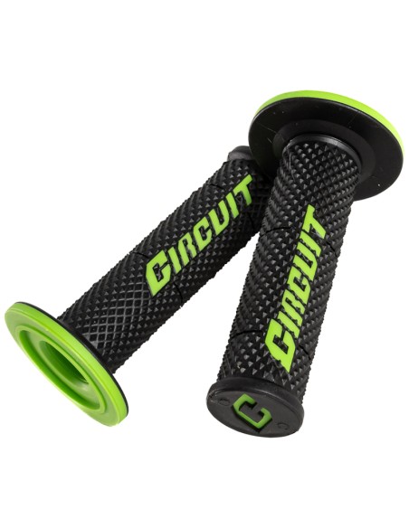 Puños Circuit V Negro / Verde 