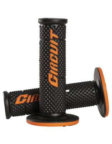 Puños Circuit V Negro / Naranja 