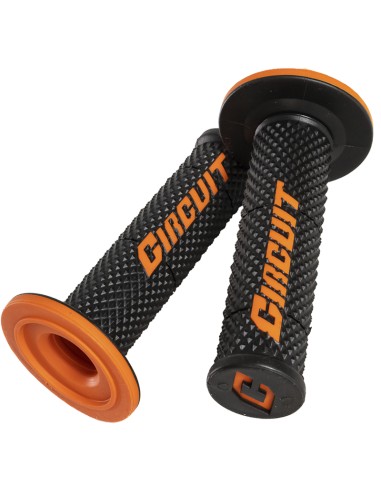 Puños Circuit V Negro / Naranja 