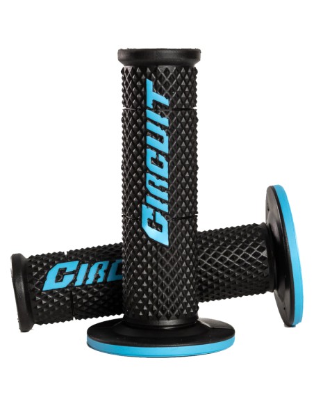 Puños Circuit V Negro / Azul 