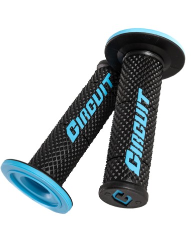 Puños Circuit V Negro / Azul 