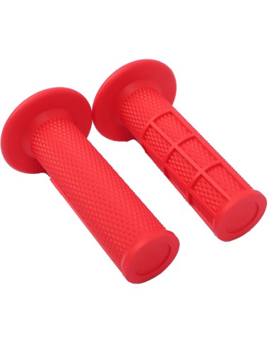 PUÑOS UP DESIGN HOLESHOT MX LOCK ON ROJO 22/24 120 MM 