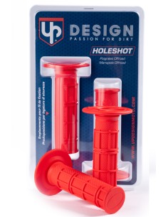 PUÑOS UP DESIGN HOLESHOT MX ROJO 22/24 115MM  2