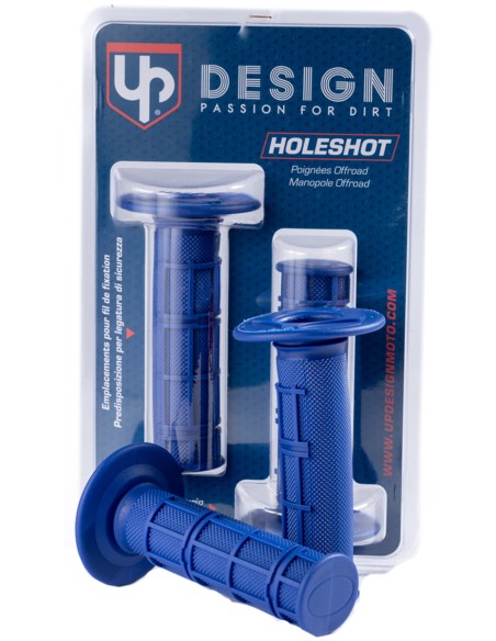 PUÑOS UP DESIGN HOLESHOT MX AZUL22/24 115MM 