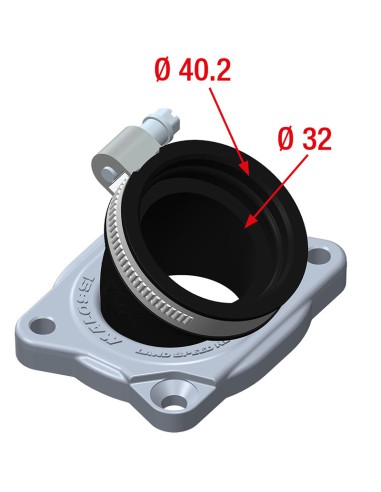 Conjunto colector admisión Malossi X360 