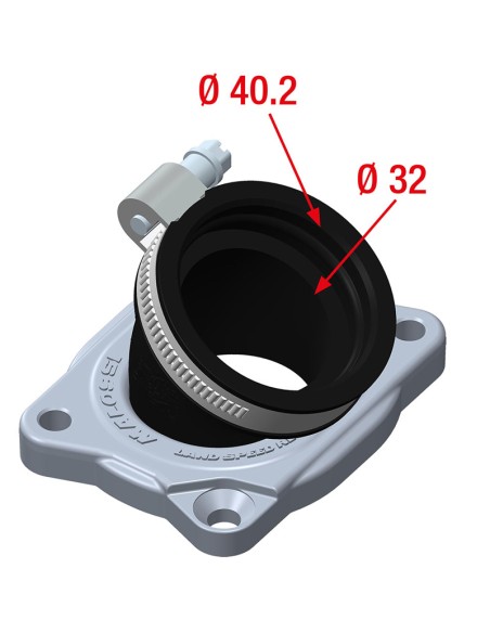 Conjunto colector admisión Malossi X360 