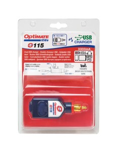 Cargador USB Optimate Doble 3300 mA O-115 2