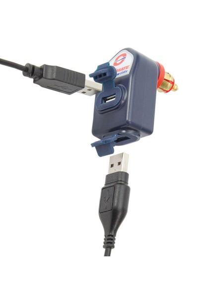 Cargador USB Optimate Doble 3300 mA O-105