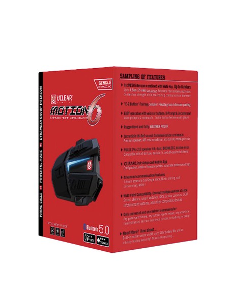 INTERCOMUNICADOR U-CLEAR MOTION 6 S 