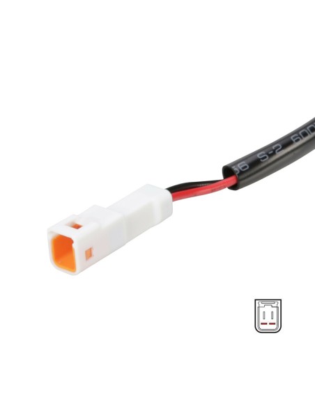 CONECTORES PARA INTERMITENTES, 2 UDS - COMPATIBLE PARA - MV AGUSTA / DUCATI (TYPE 2) 